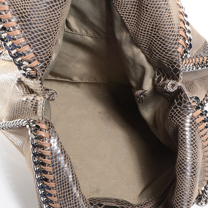 Stella McCartney Faux Python Large Falabella Tote 8 of 9