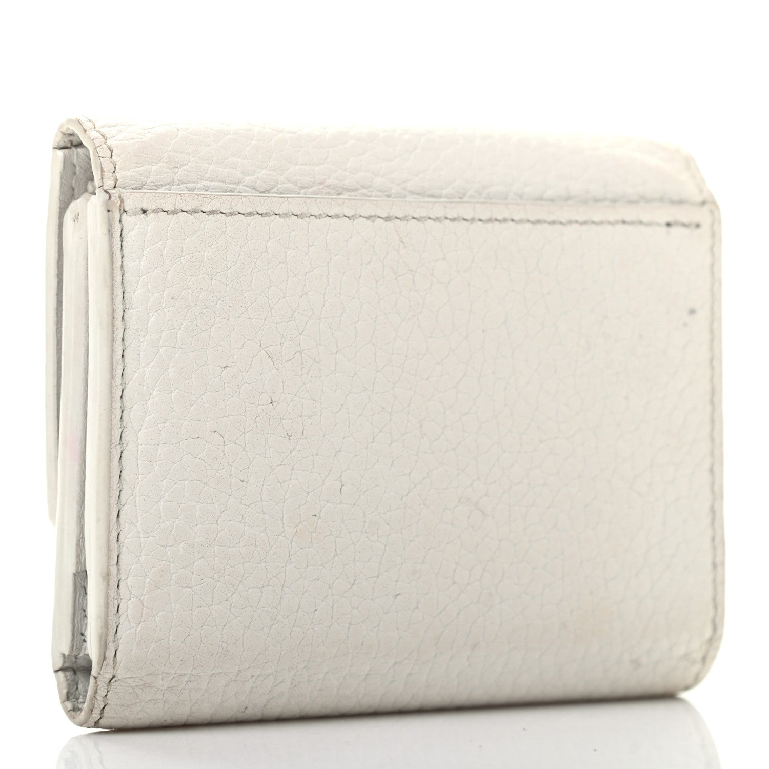 Louis Vuitton Taurillon Capucines XS Wallet White 3 of 15