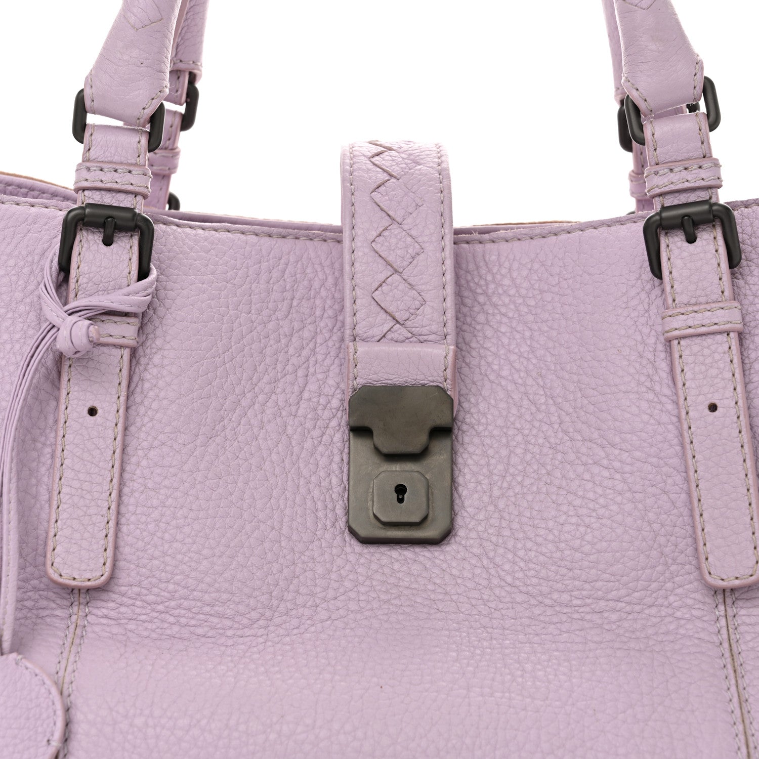 Bottega Veneta Cervo Medium Roma Tote Light Purple 8 of 15