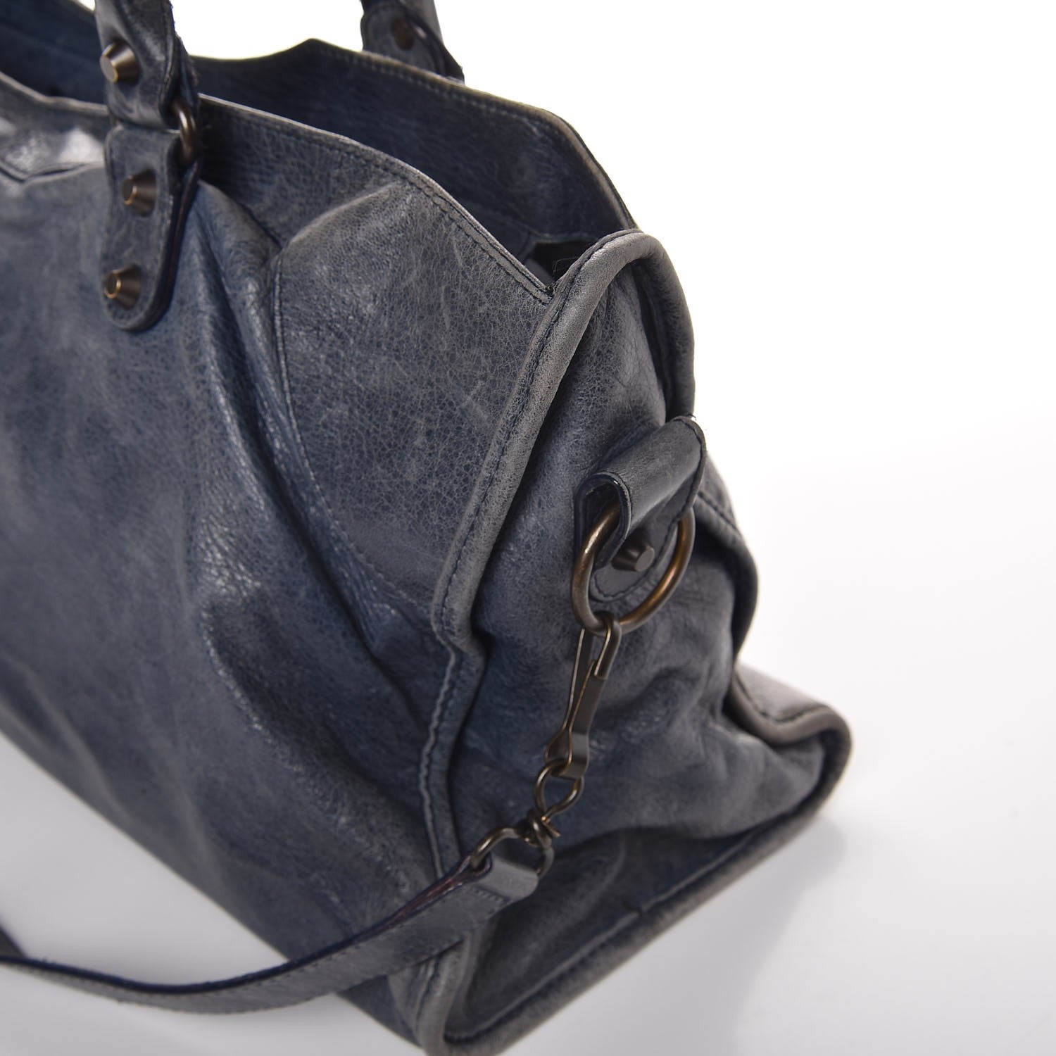 Balenciaga Agneau Classic Hardware Part Time Bleu Roi 10 of 16
