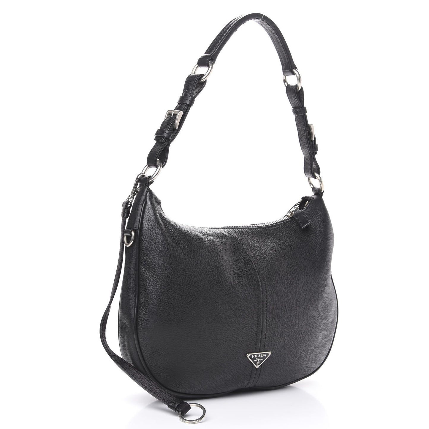 Vitello Daino Hobo Black