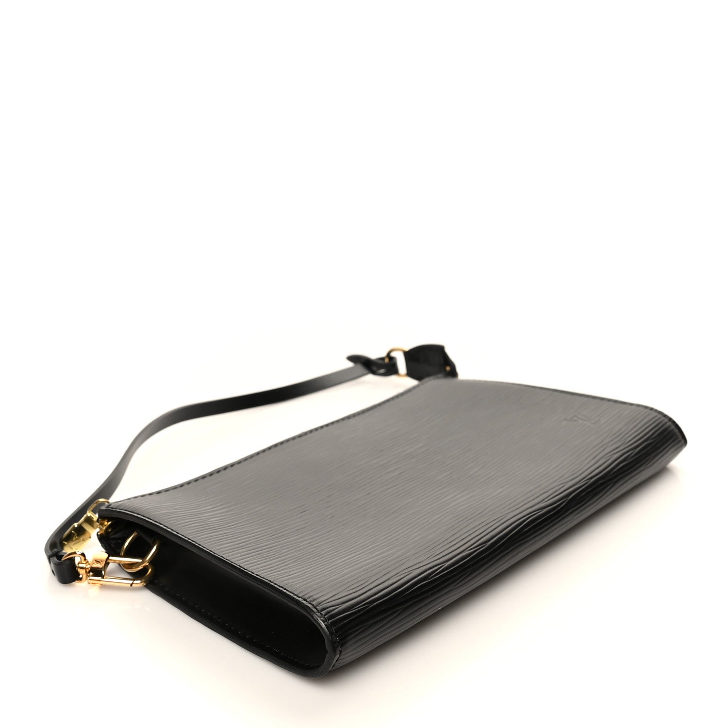 Louis Vuitton Epi Pochette Accessories 24 Black 4 of 6