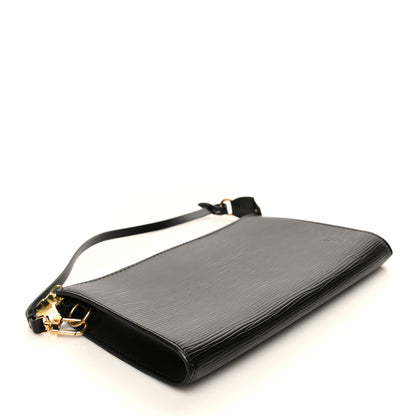 Louis Vuitton Epi Pochette Accessories 24 Black 4 of 6