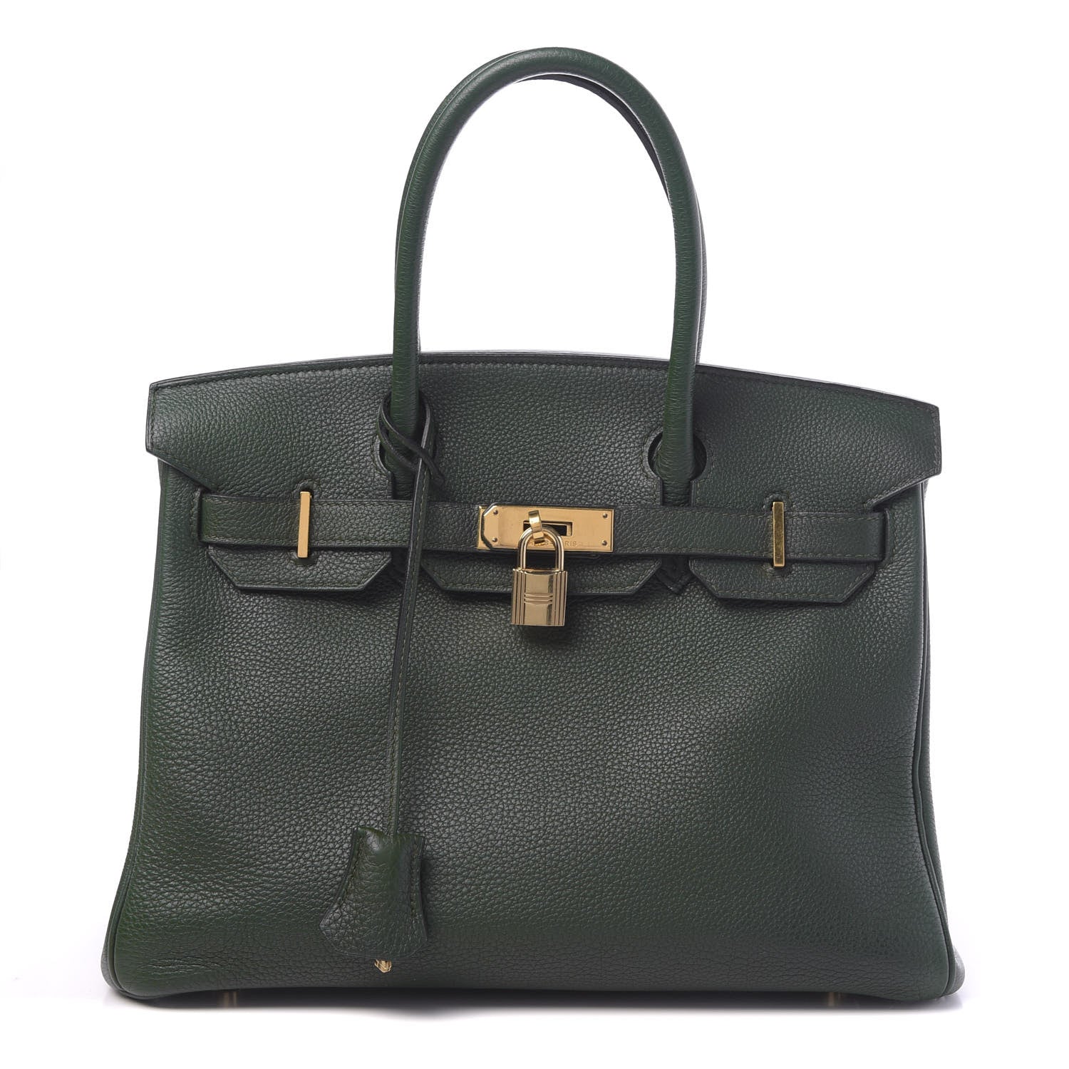 Hermes Togo Birkin 30 Vert Anglais 1 of 10