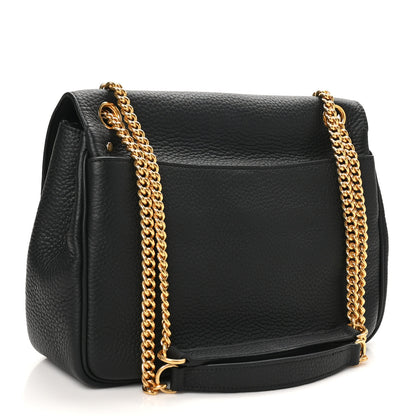 Mulberry Heavy Grained Calfskin Darley Satchel Black 3 of 9