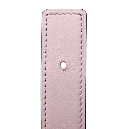 Hermes Swift Epsom 24mm Gamma Gourmette Belt 70 28 Vert De Gris Mauve Pale 5 of 9