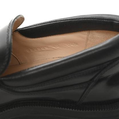 Gucci Magnum Calfskin Nappa Samoa Womens Horsebit Platform Chunky Lug Sole 40mm Loafers 40 Black 9 of 11