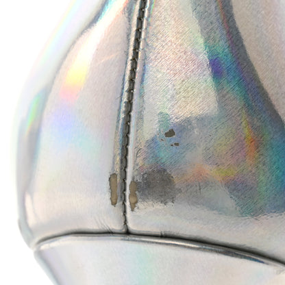 Christian Louboutin Specchio Laser So Kate 120 Pumps 39 Silver 10 of 12