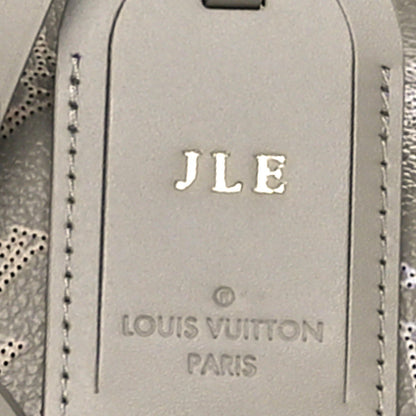 Louis Vuitton Reverse Mahina Carmel Hobo Gray 7 of 10