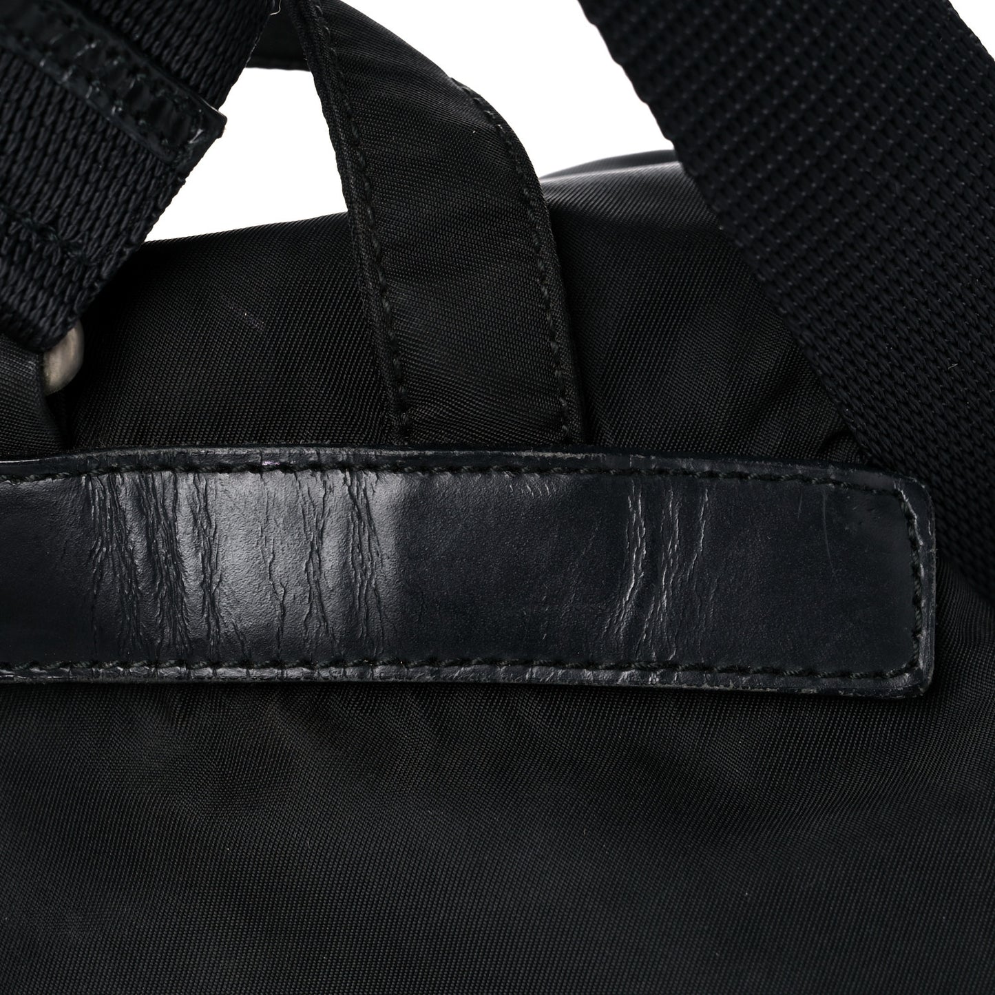 Nylon Vela Medium Backpack Black