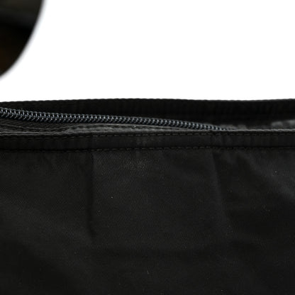 Prada Nylon Vela Flat Messenger Bag Black 11 of 11