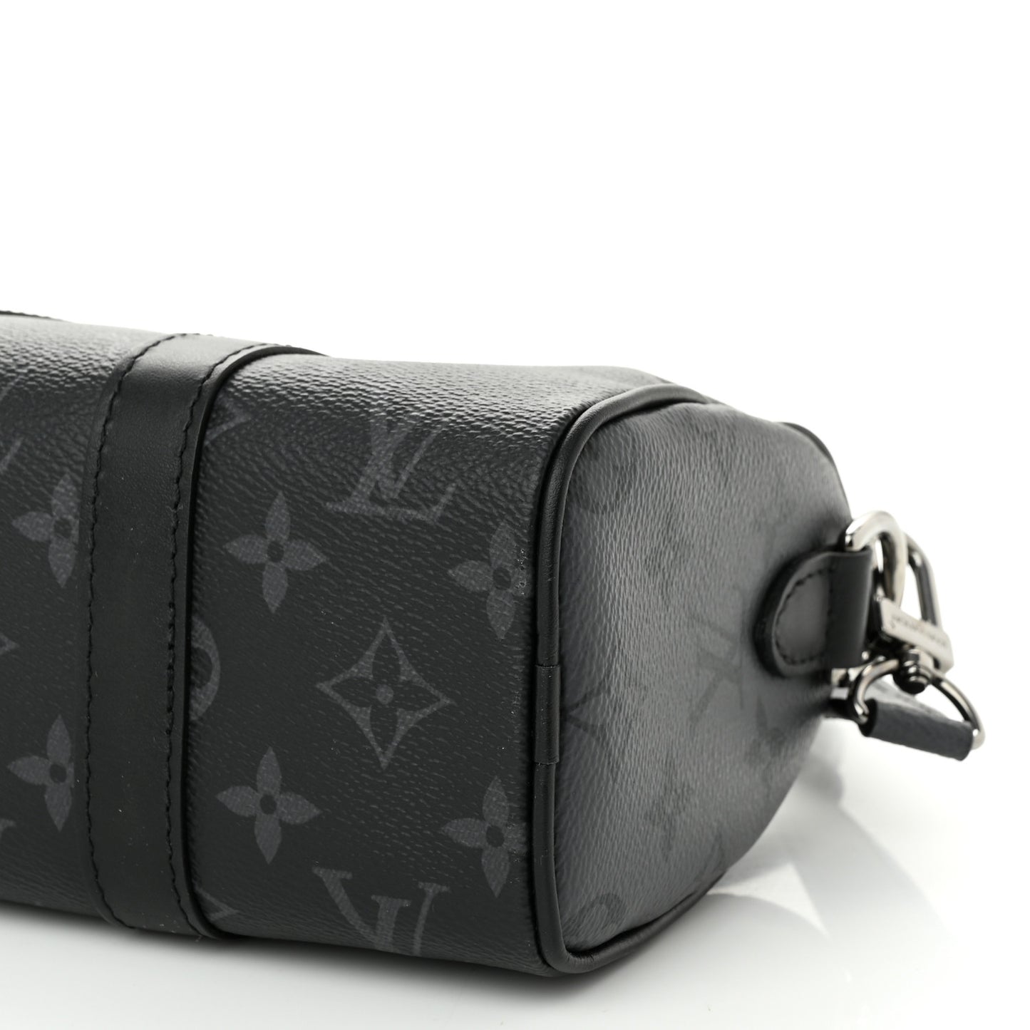 Reverse Monogram Eclipse Keepall XS Black