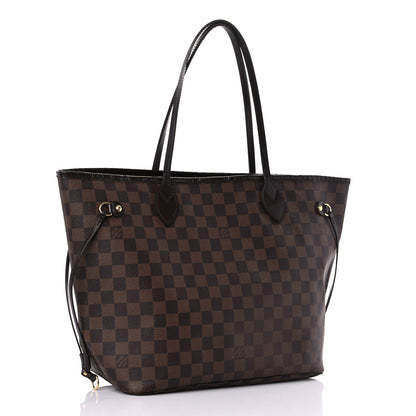 Louis Vuitton Damier Ebene Neverfull MM 3 of 19