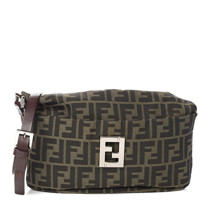 Fendi Zucca Small Shoulder Bag Tobacco 1 of 13