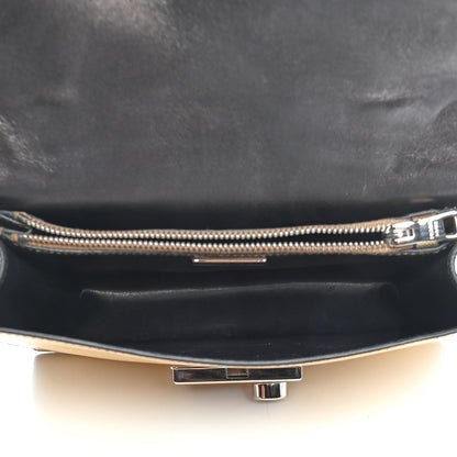 Prada Saffiano Lux Sound Shoulder Bag Platino 4 of 8