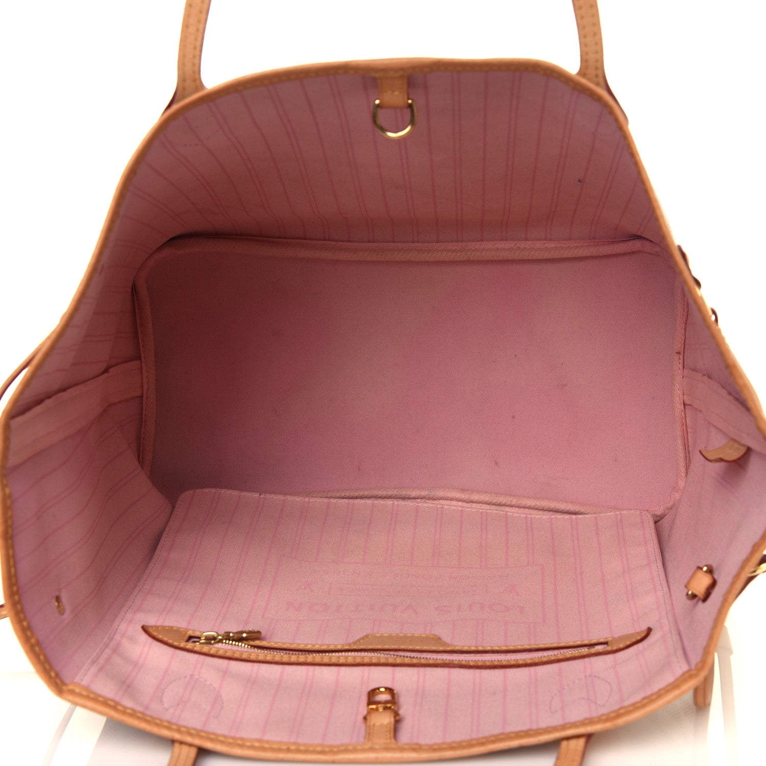 Louis Vuitton Damier Azur Neo Neverfull MM Rose Ballerine 5 of 13