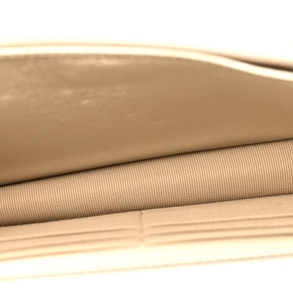 Chanel Gradient Metallic Lambskin Quilted Like A Wallet Wallet On Chain WOC Gold Pink 5 of 14