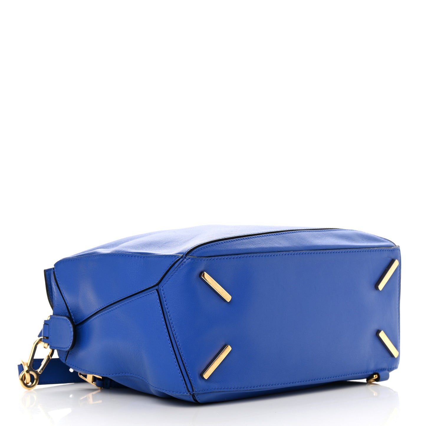 Calfskin Medium Puzzle Bag Electric Blue
