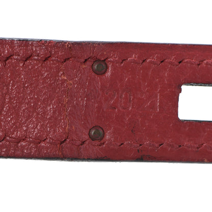 Hermes Ardennes Birkin 35 Rouge Vif 26 of 37