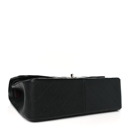 Chanel Caviar Quilted Jumbo Double Flap Black 4 of 10