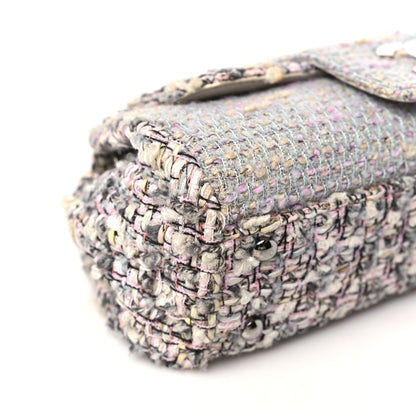 Chanel Tweed Medium Fantasy Flap Grey 9 of 12