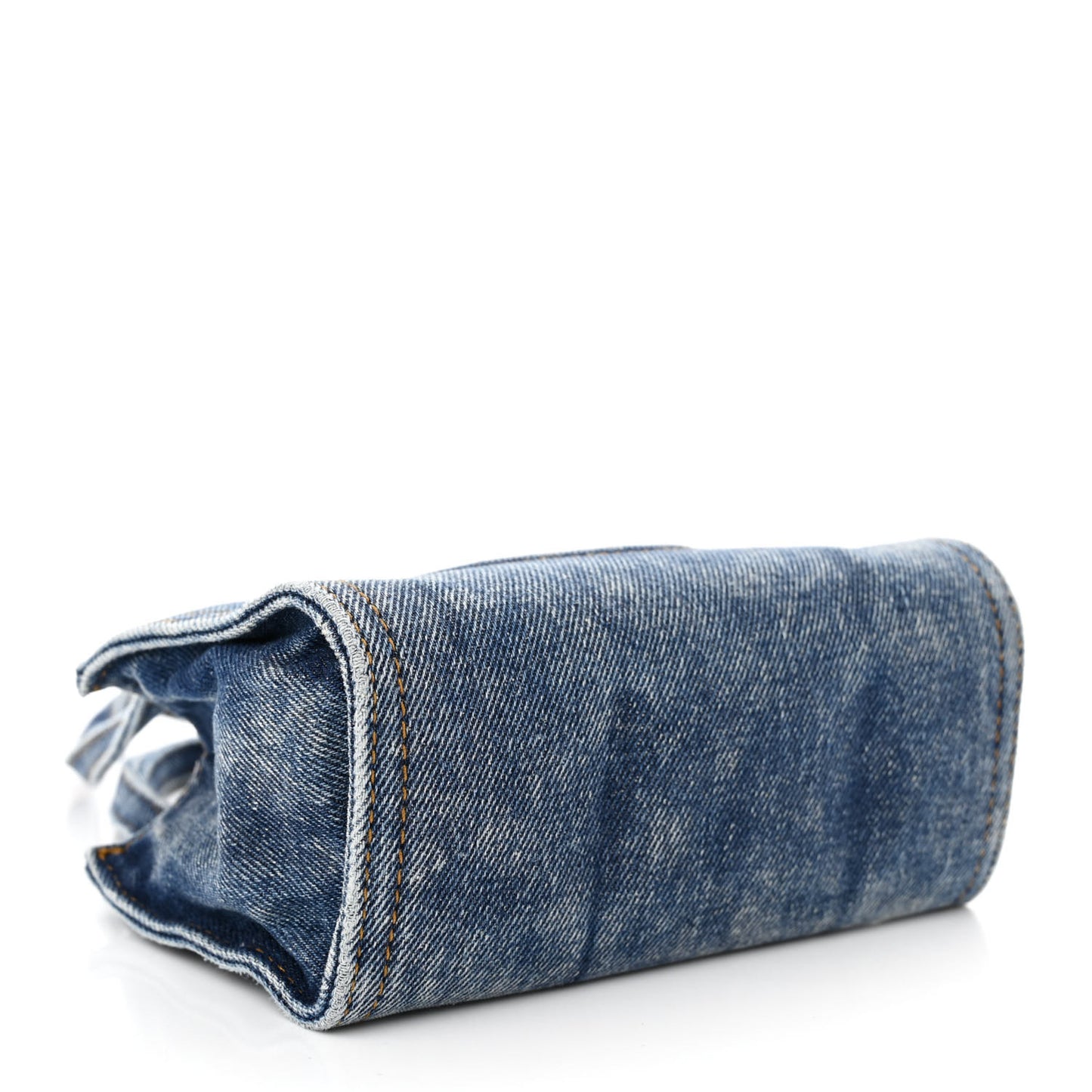 Denim Small Shopping Bag Blue
