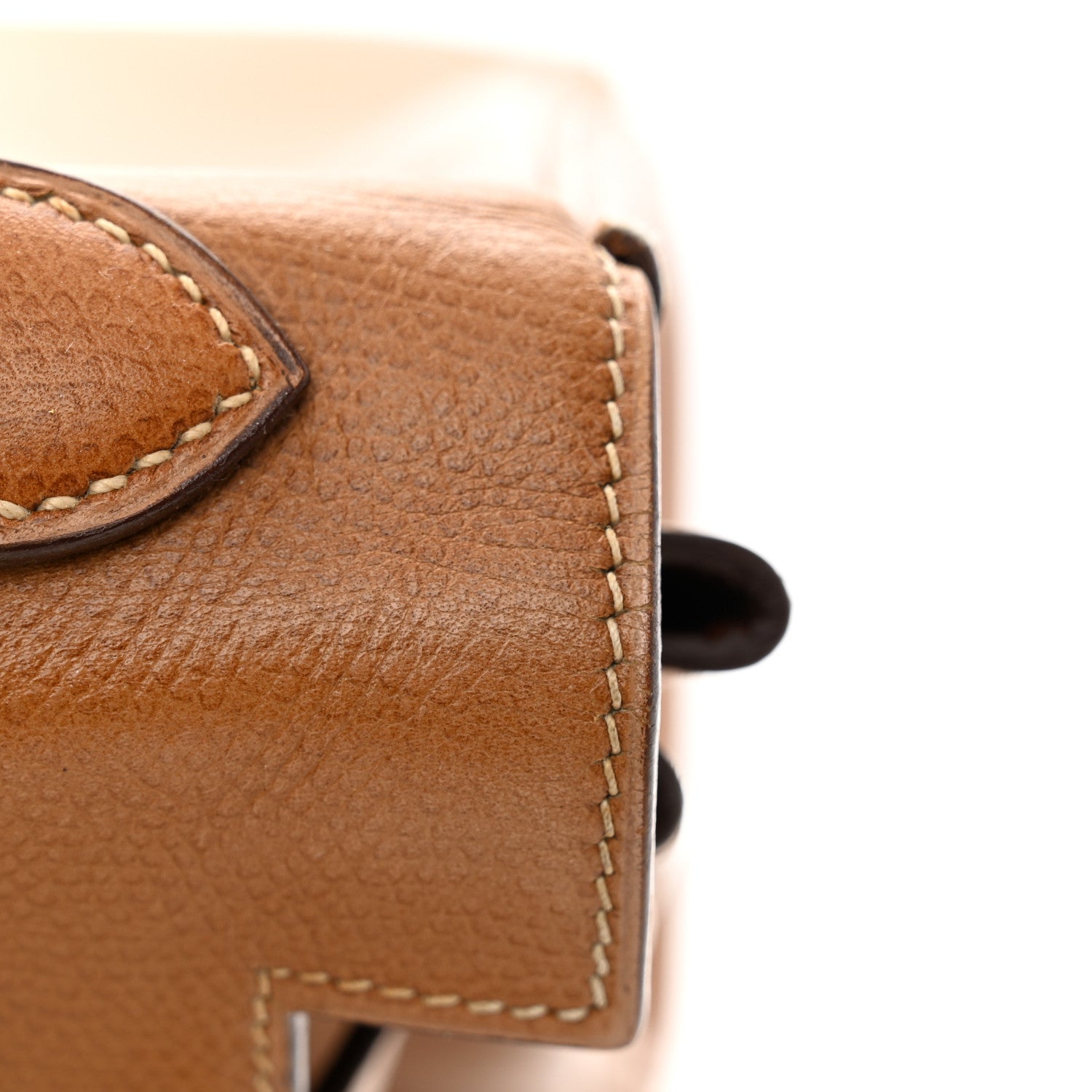 Hermes Courchevel Kelly Retourne 32 Gold 22 of 22