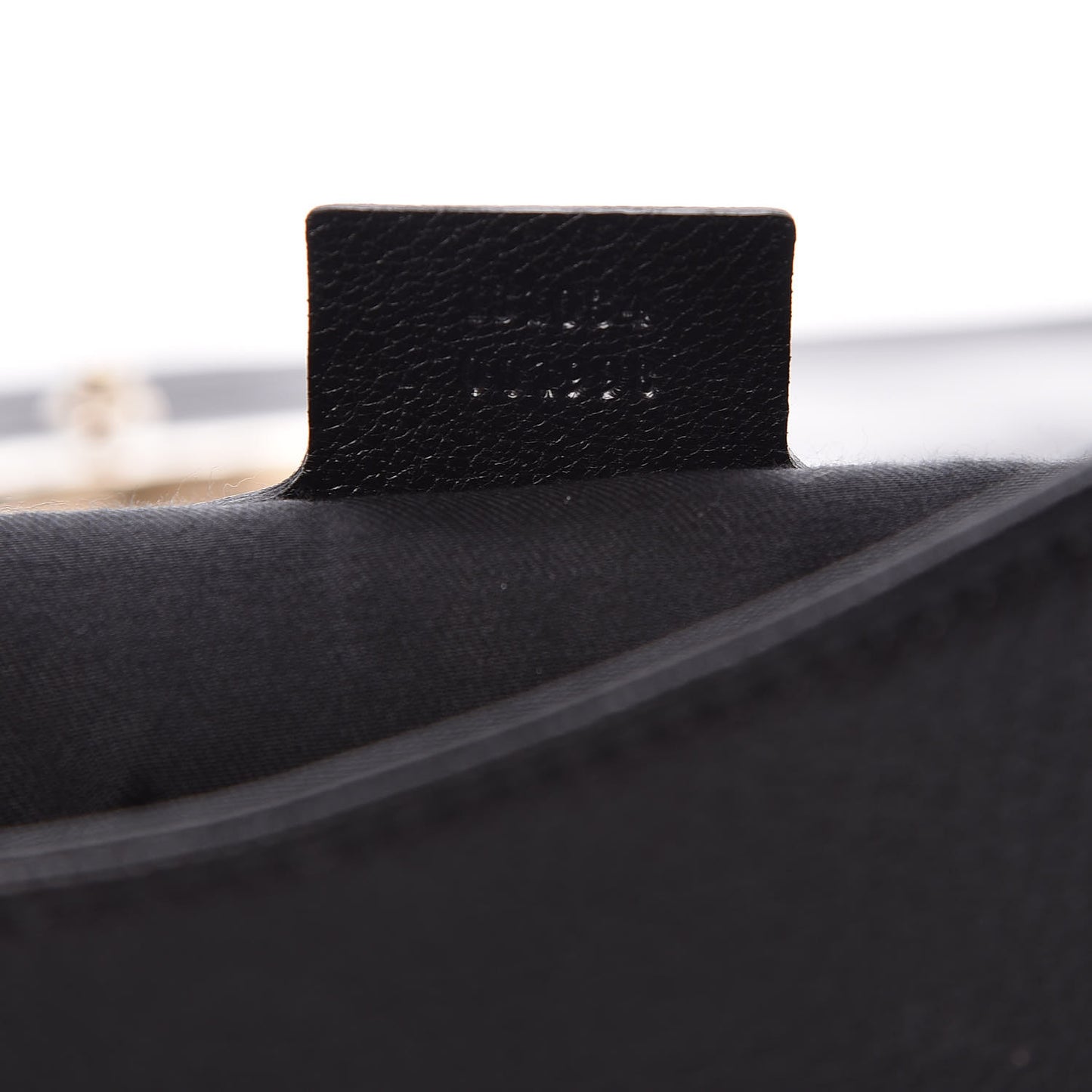 Calfskin Blondie Shoulder Flap Black
