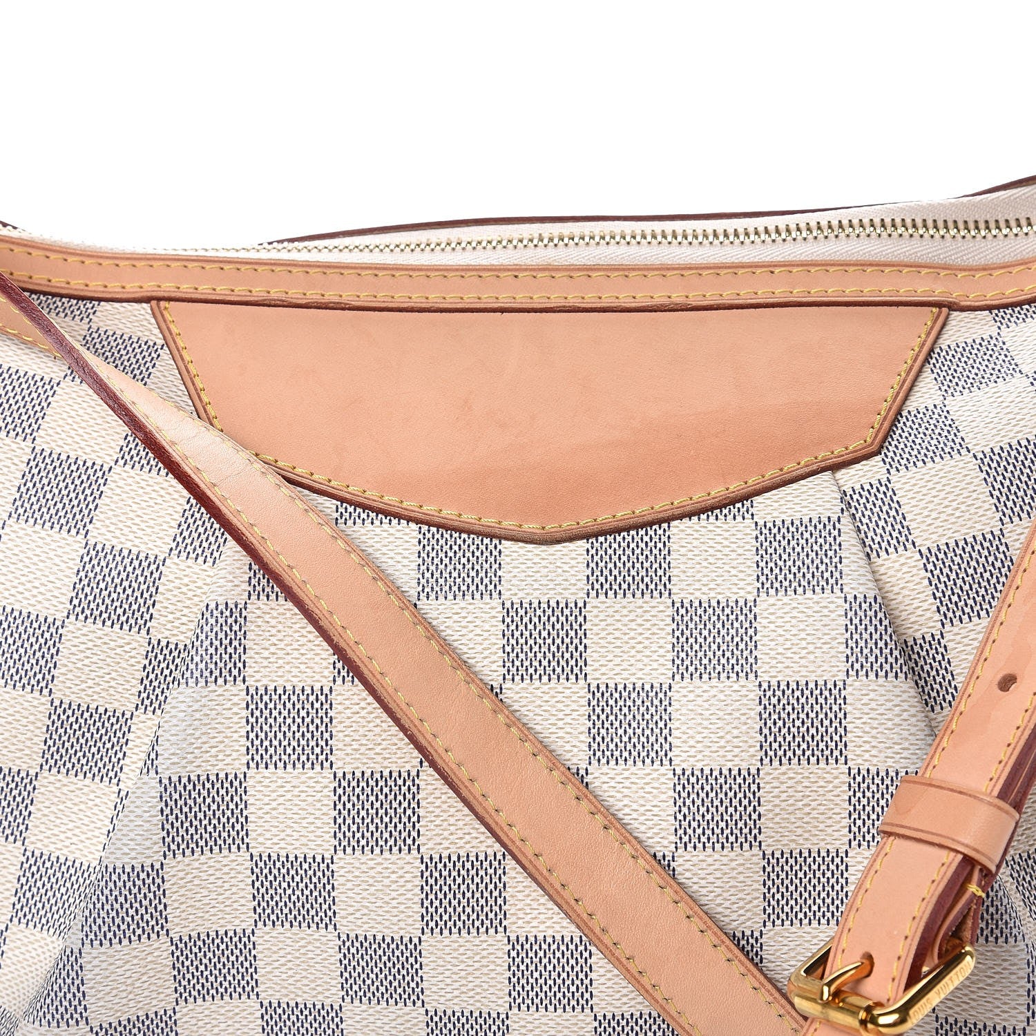 Louis Vuitton Damier Azur Siracusa MM 7 of 11