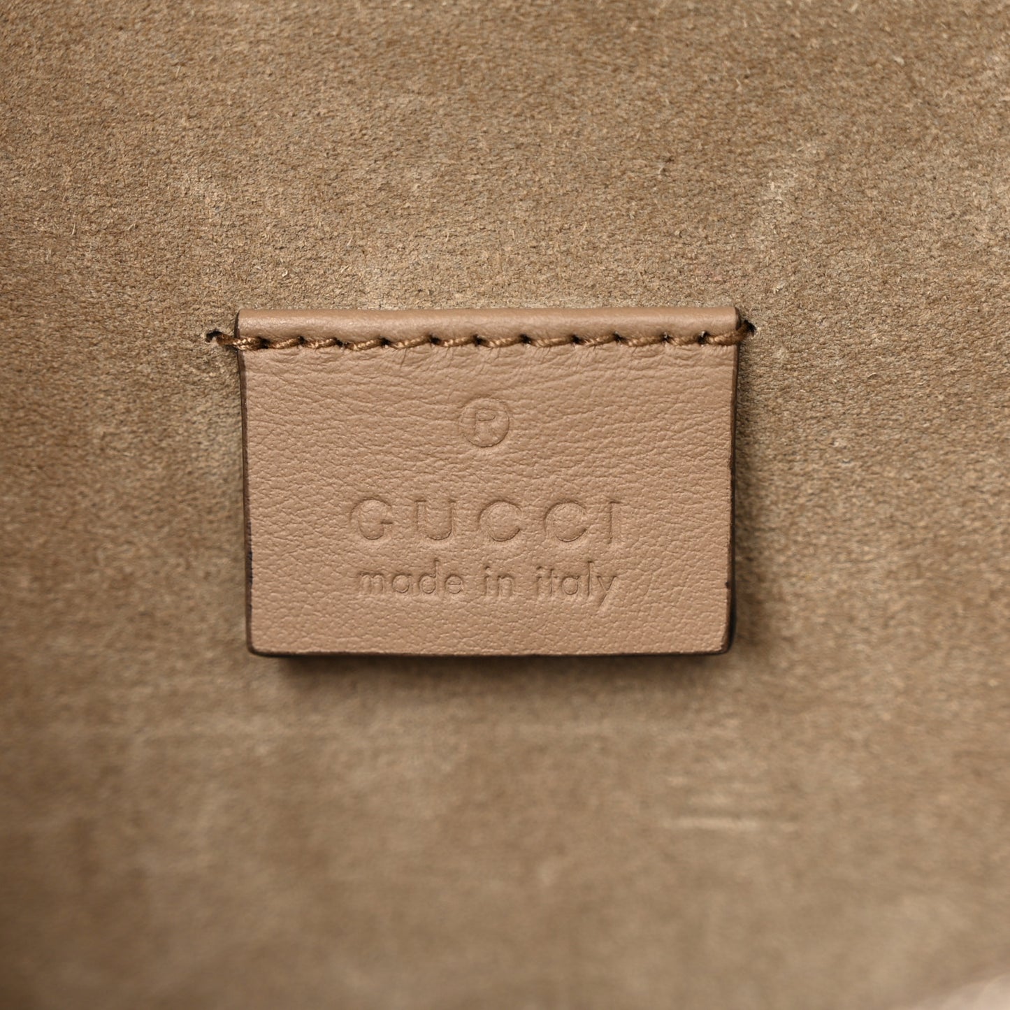 GG Supreme Monogram Small Dionysus Shoulder Bag Taupe