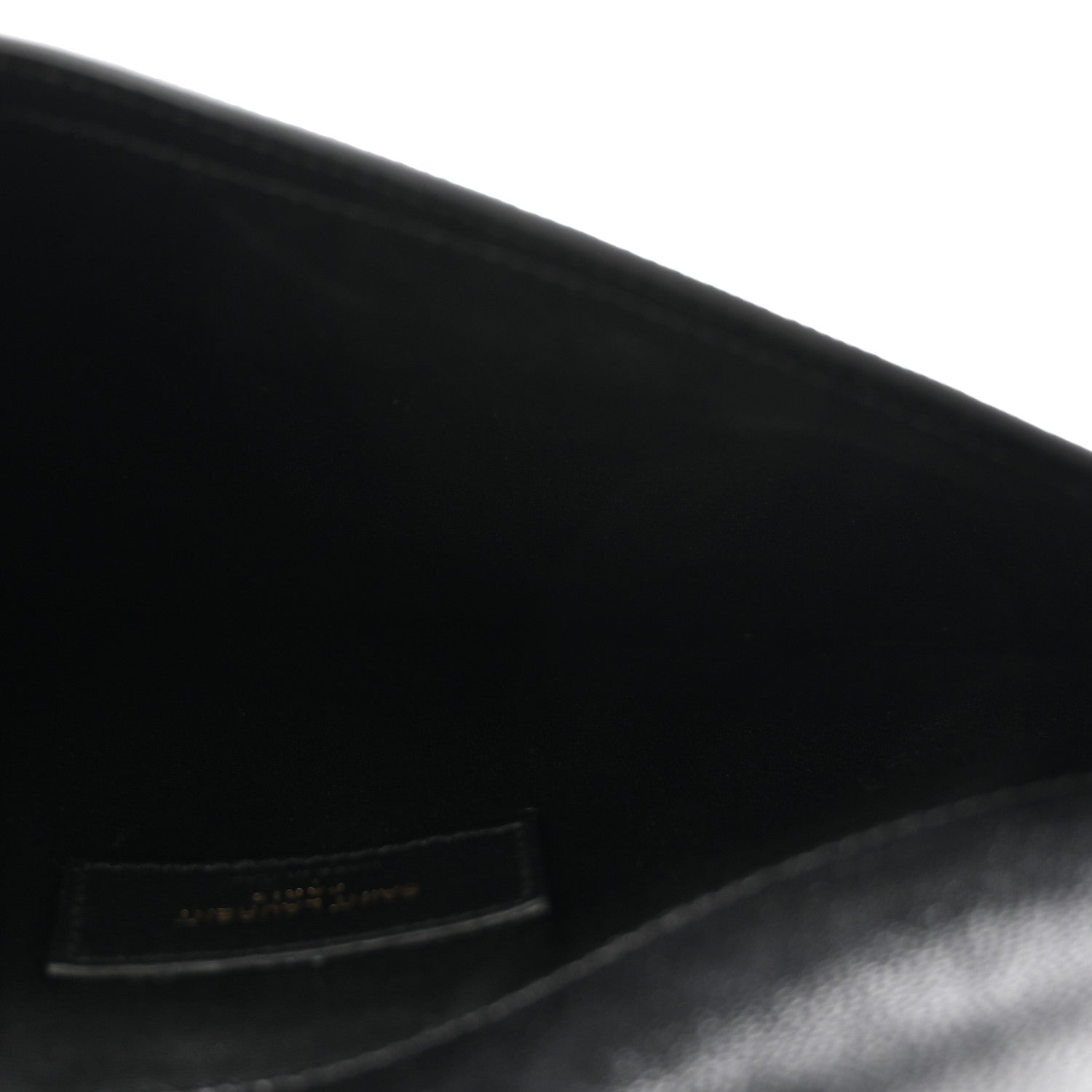 Saint Laurent Grain De Poudre Uptown Pouch Black 5 of 7