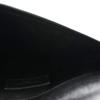 Saint Laurent Grain De Poudre Uptown Pouch Black 5 of 7