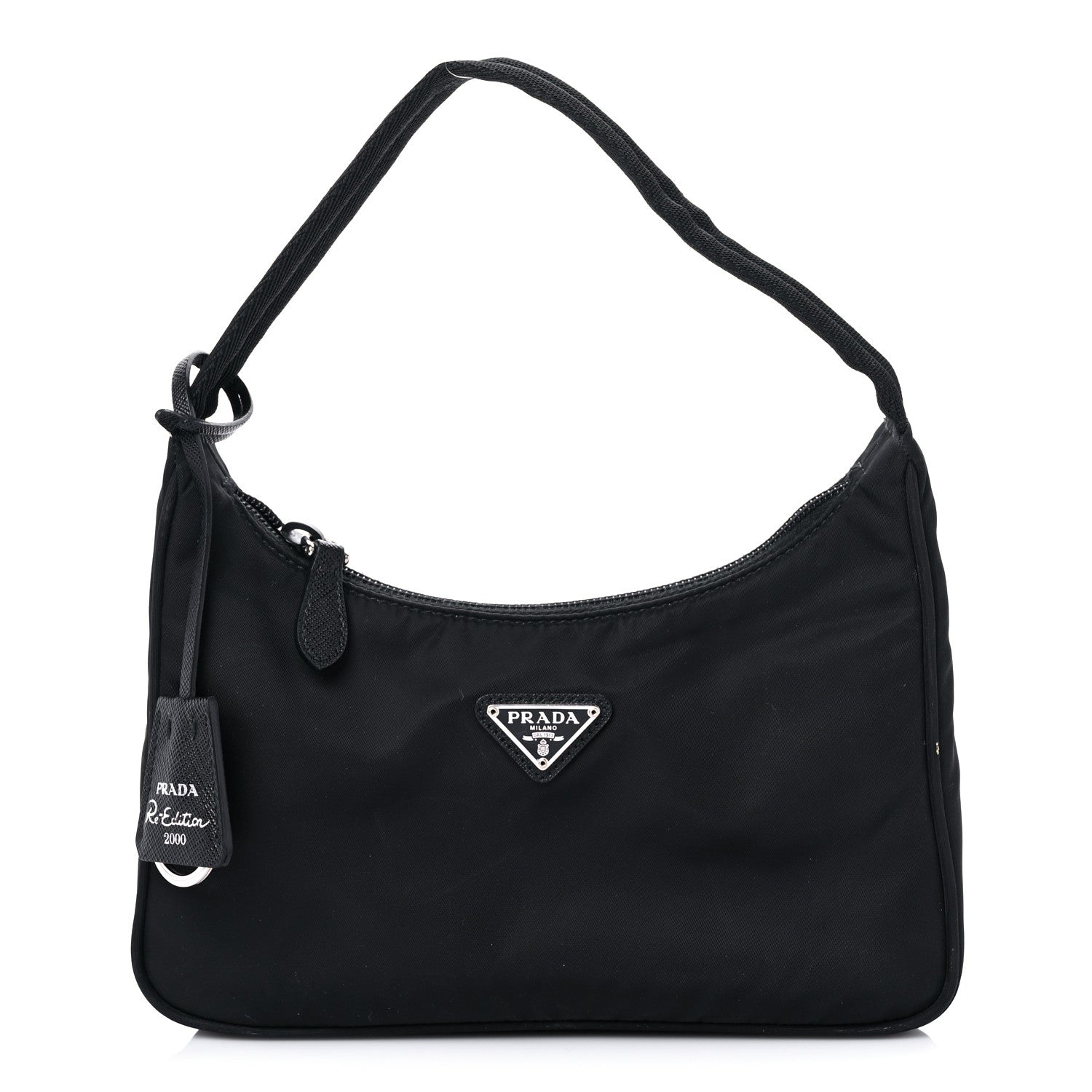 Prada Tessuto Nylon Mini Re-Edition 2000 Bag Black 1 of 16