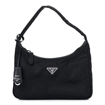 Prada Tessuto Nylon Mini Re-Edition 2000 Bag Black 1 of 16