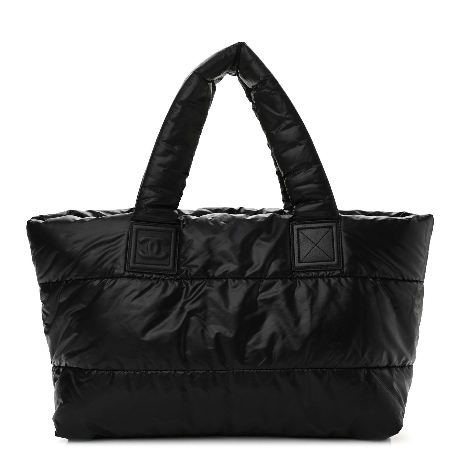 Chanel Nylon Quilted Coco Cocoon Reversible Tote Black 1 of 11
