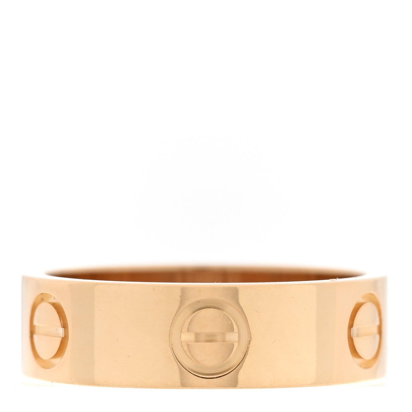 18K Yellow Gold 5.5mm LOVE Ring 53 6.5