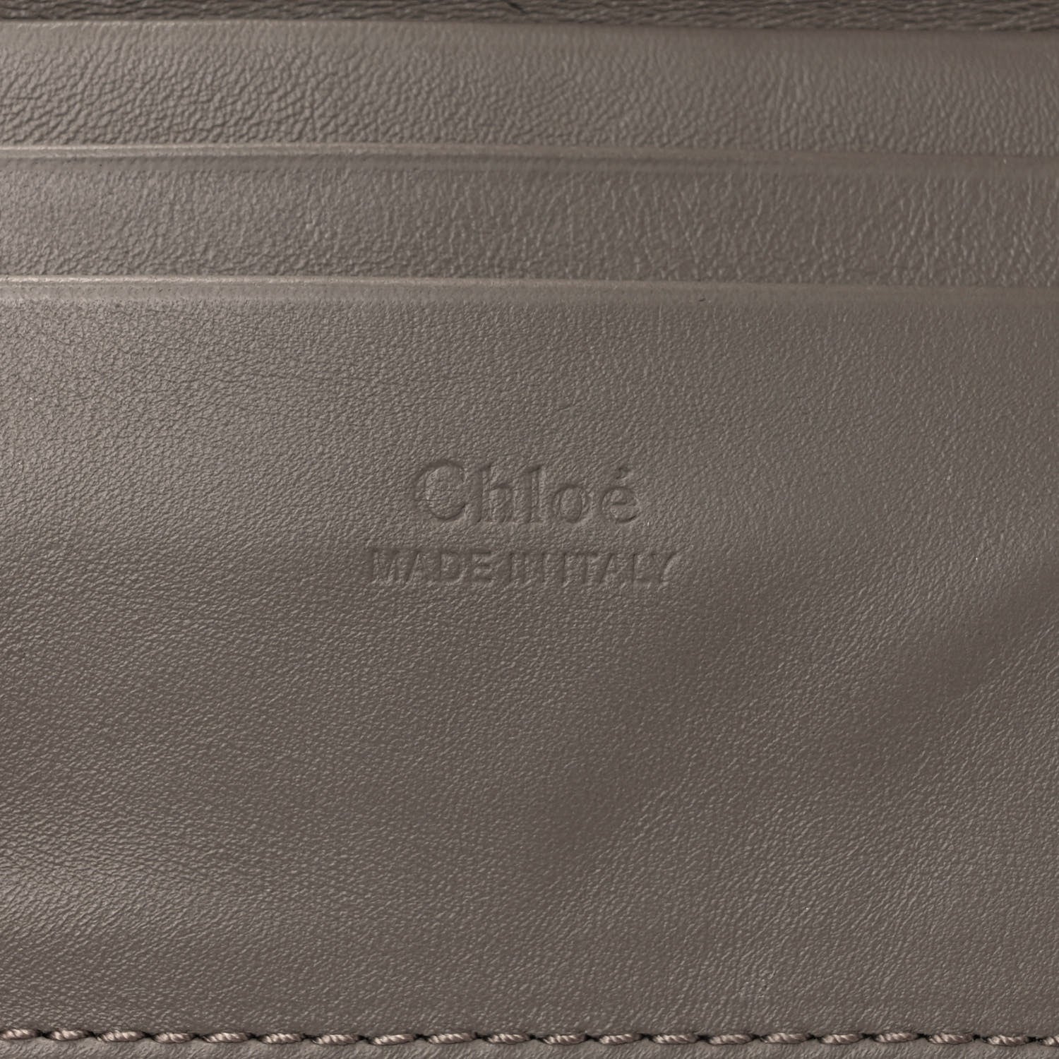 Chloe Suede Calfskin Mini Faye Shoulder Bag Motty Grey 6 of 9