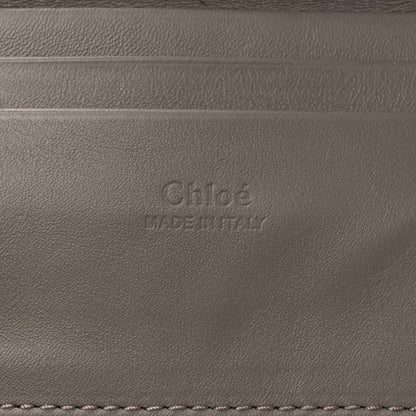 Chloe Suede Calfskin Mini Faye Shoulder Bag Motty Grey 6 of 9