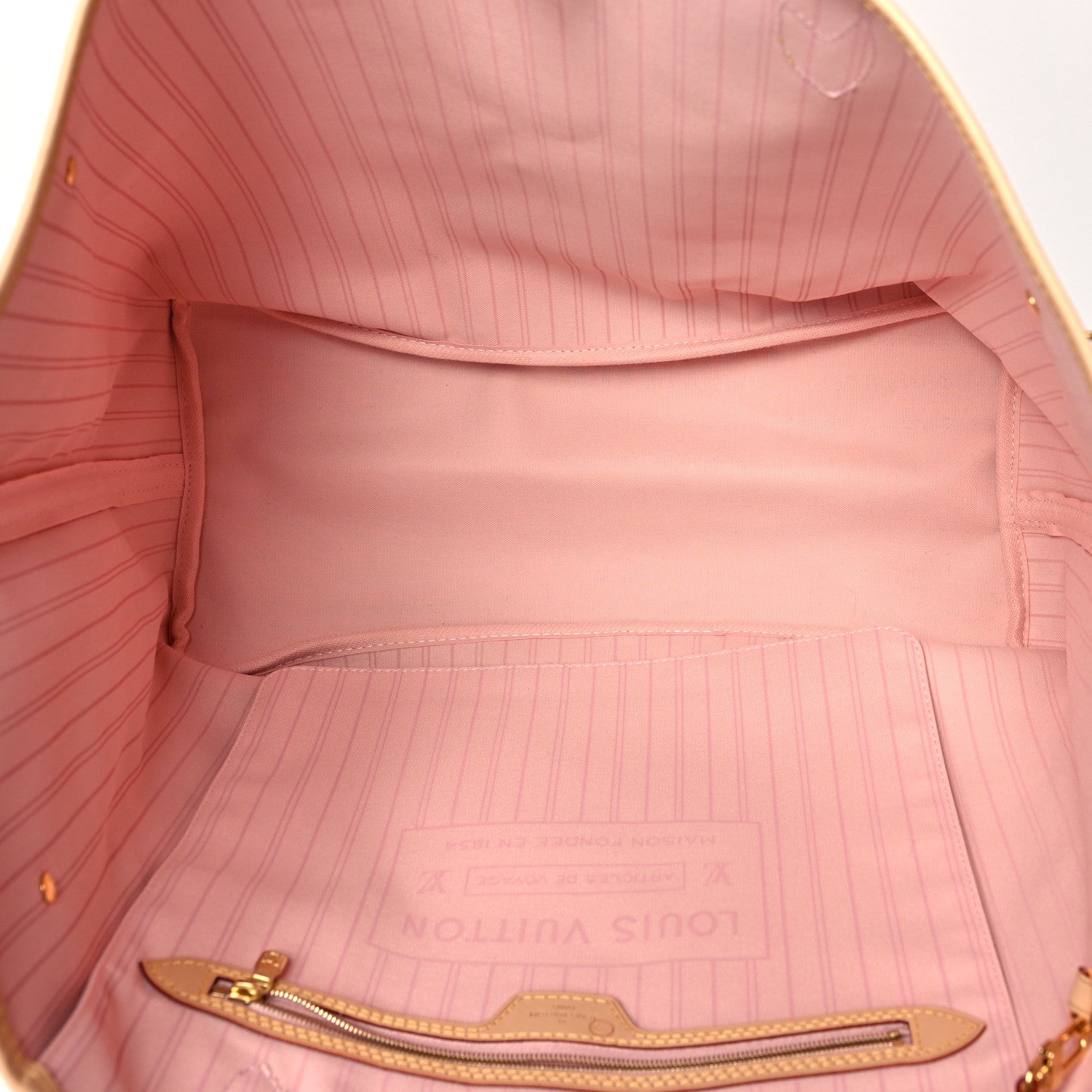 Louis Vuitton Damier Azur Neo Neverfull GM Rose Ballerine 6 of 12