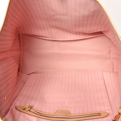 Louis Vuitton Damier Azur Neo Neverfull GM Rose Ballerine 6 of 12