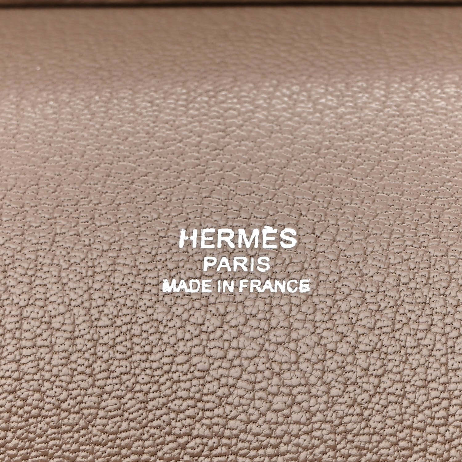 Hermes Taurillon Clemence Jypsiere 28 Etoupe 6 of 9