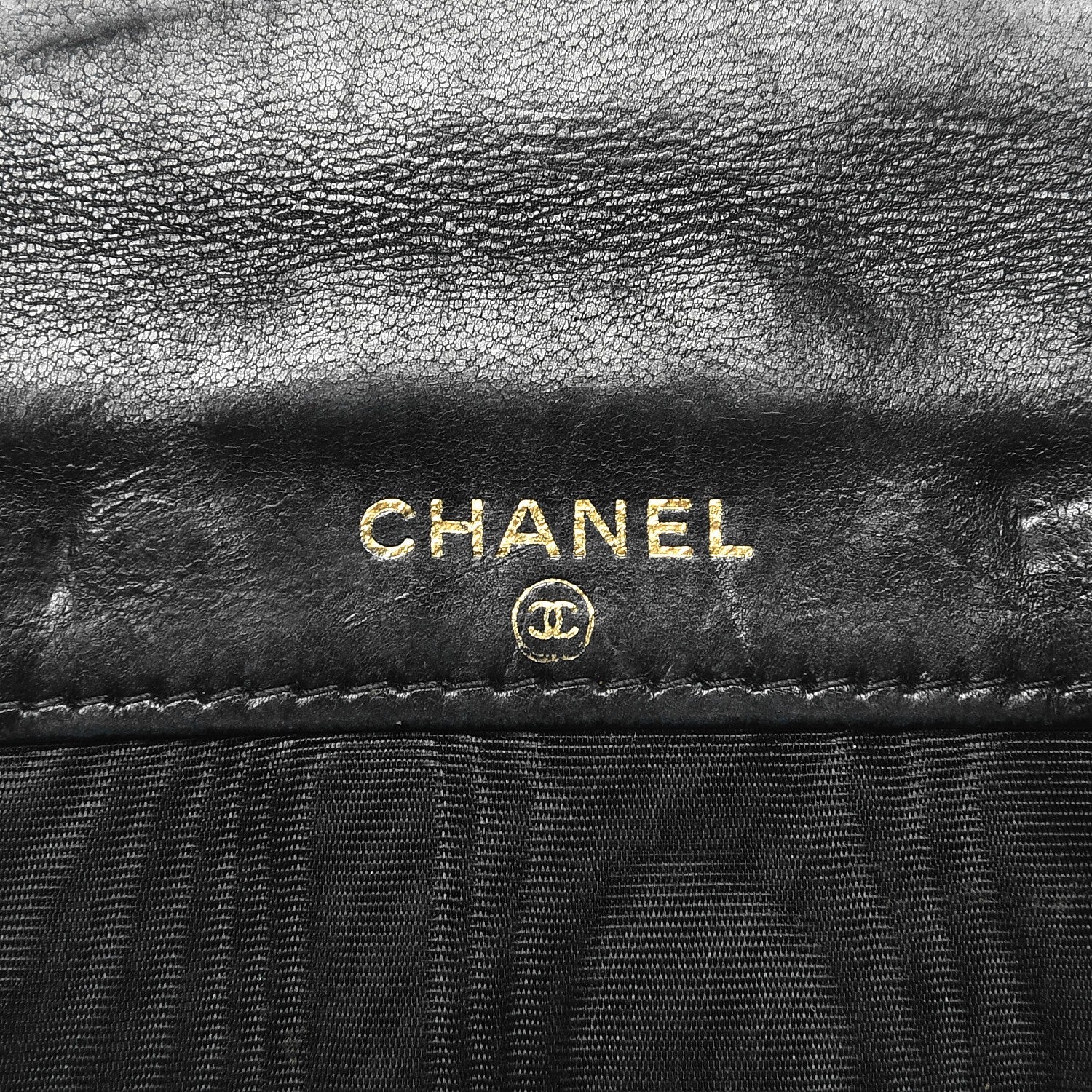 Chanel Caviar Timeless CC Compact French Wallet Black 6 of 11