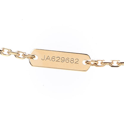 Van Cleef & Arpels 18K Yellow Gold Mother of Pearl Vintage Alhambra Pendant Necklace 6 of 10