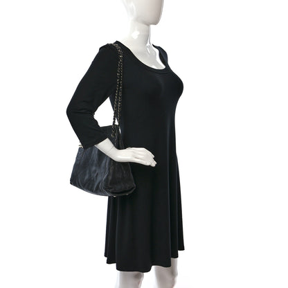 Chanel Lambskin Quilted Small Soft Touch Shoulder Bag Black 2 of 8