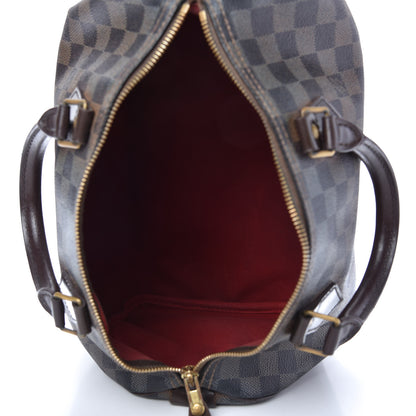 Louis Vuitton Damier Ebene Speedy 30 5 of 12