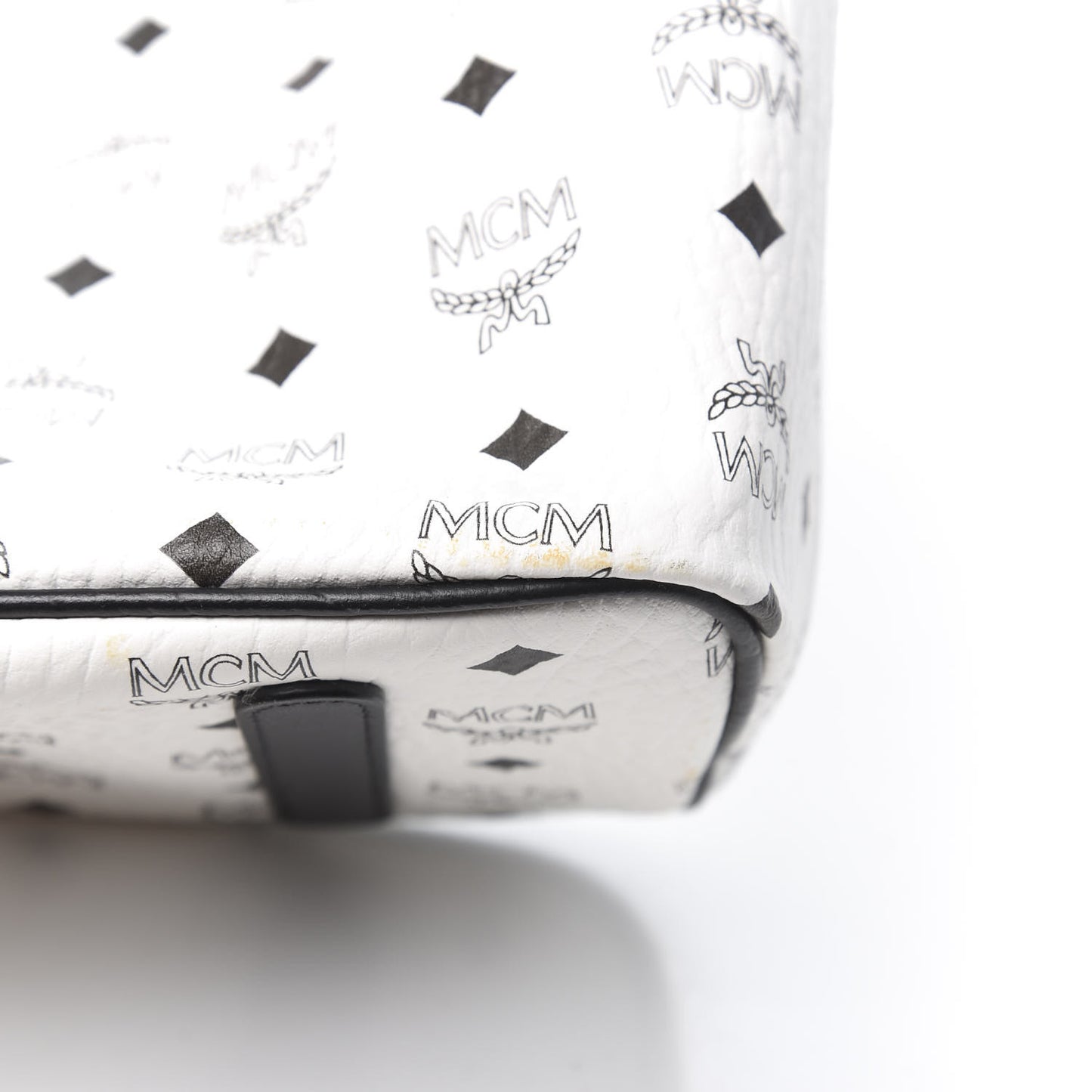 Visetos Medium Project Reversible Shopper Tote White