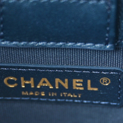 Chanel Washed Denim Quilted Hobo Blue 6 of 10