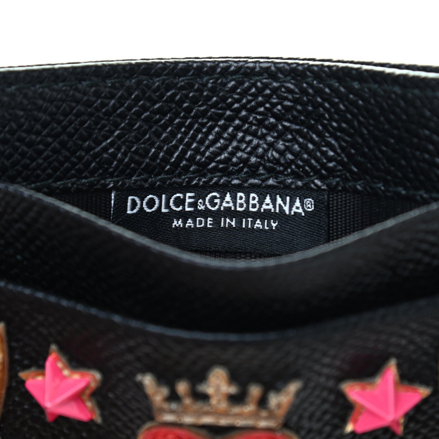 Dauphine Love Card Holder Black