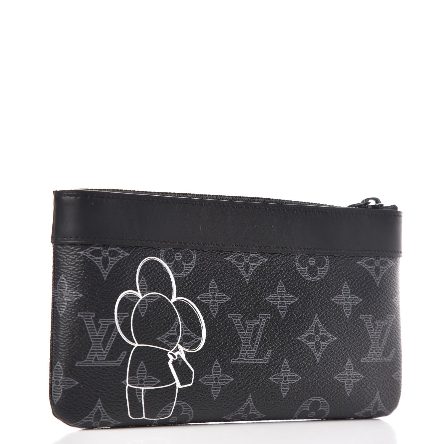 Louis Vuitton Monogram Eclipse Vivienne Pochette Apollo PM 3 of 9
