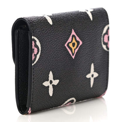 Louis Vuitton Monogram Giant Wild At Heart Rosalie Coin Purse Black 3 of 9
